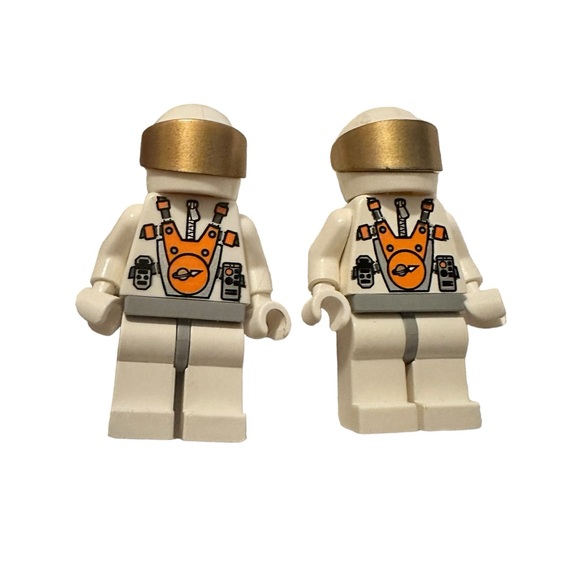 5 for $30 Lego Mars Mission Astronaut X2 Minifigure mm007 mm012 Set 7690 7644 - Picture 2 of 3
